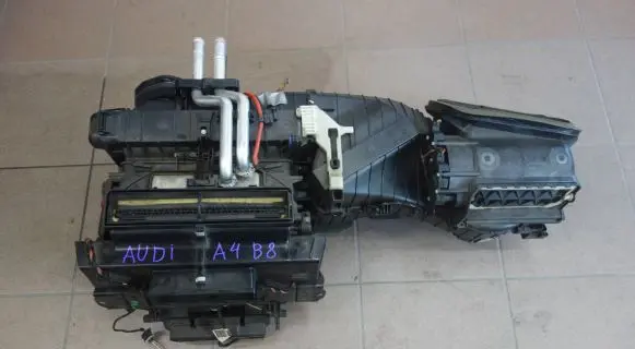 Interior heater climate box assembly