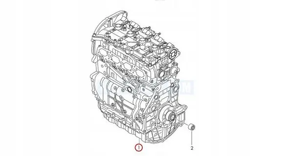 Volkswagen Transporter - Caravelle T6 Engine 06J100039A