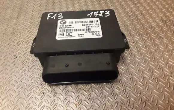 BMW 6 F12 F13 Rear brake EMF control unit/module 685801701
