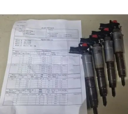 Renault Trafic II (X83) Fuel injectors set 0445115022