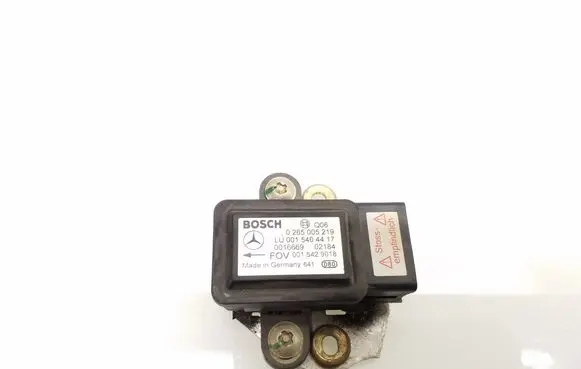 Mercedes-Benz A W168 ESP acceleration yaw rate sensor 0265005219 0015404417 0015429018