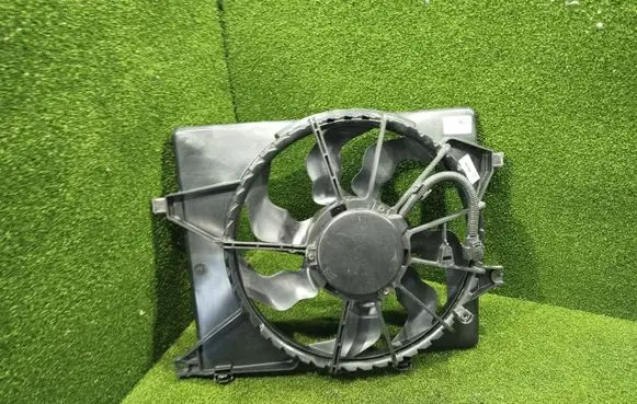 Electric radiator cooling fan