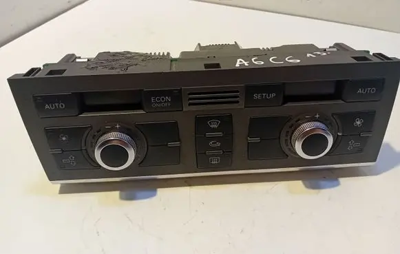 Audi A6 S6 C6 4F Climate control unit 4F1820043H 4F0910043