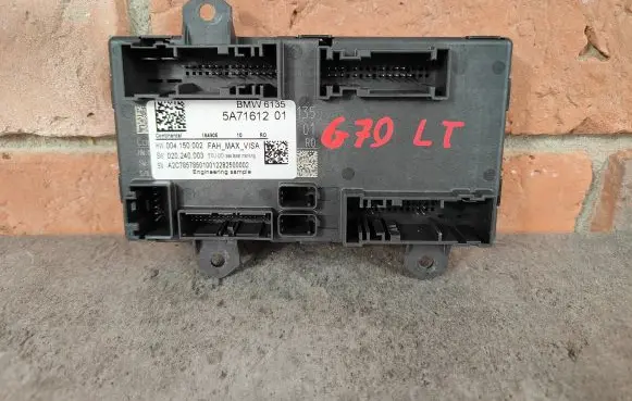 BMW 7 G70 Door control unit/module 5A71612 020240003 004150002