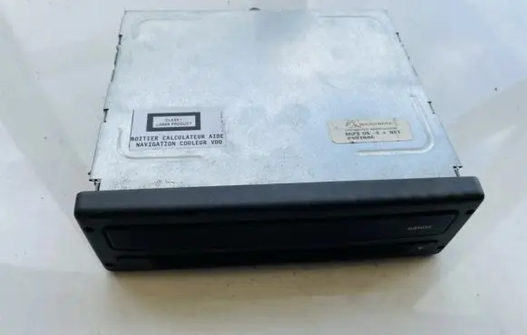 Navigation unit CD/DVD player