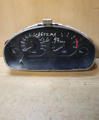 Mitsubishi Carisma Speedometer (instrument cluster) 0P0179 DX40 MR114259