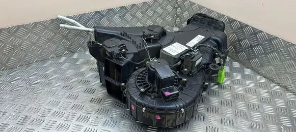 Interior heater climate box assembly