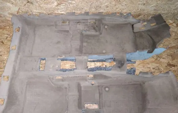 Volkswagen PASSAT B7 Front floor carpet liner 