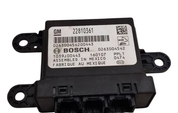 Opel Zafira C Parking PDC control unit/module 22810361 1039J00443 0263004542