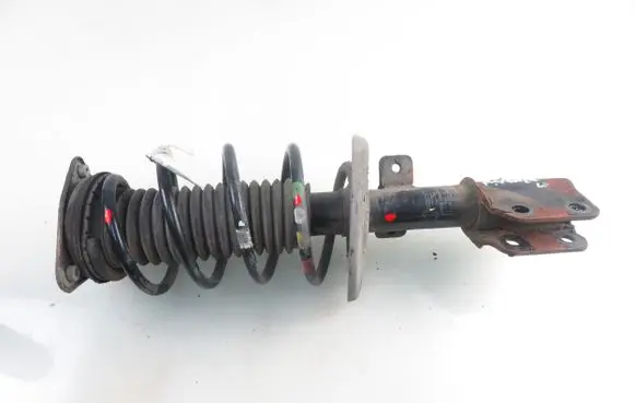 Front shock absorber with coil spring