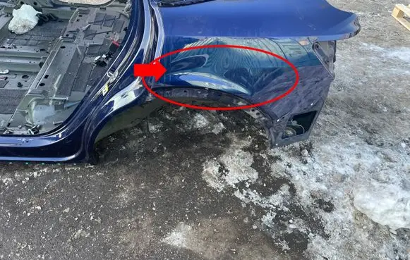 Audi e-tron Rear quarter panel 
