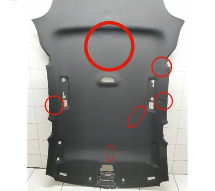 Volvo V40 Headlining 31457255 31457803