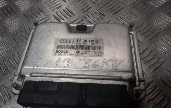Audi A4 S4 B6 8E 8H Engine control unit/module 038906019CG 0281010406