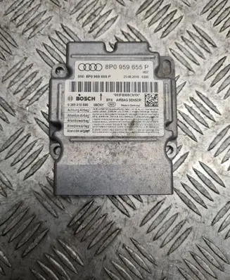 Audi A3 S3 8P Airbag control unit/module 8P0959655P 0285010680