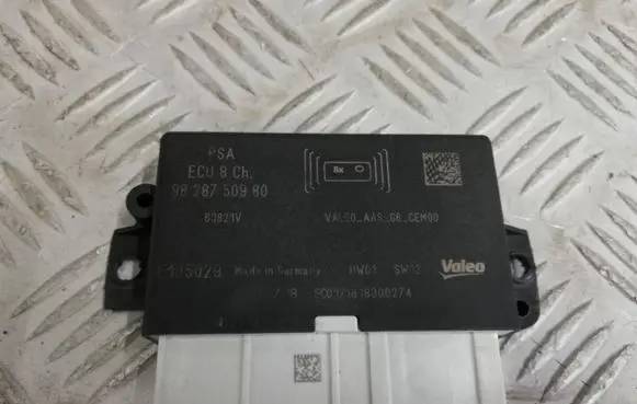 Citroen Berlingo Parking PDC control unit/module 9828750980 63821V ECU8CH
