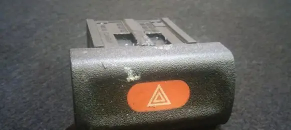 Opel Vectra B Hazard light switch 90494406 90457316