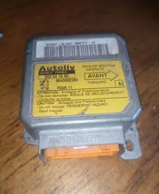 Peugeot 206 Airbag control unit/module 9643082380 550541500