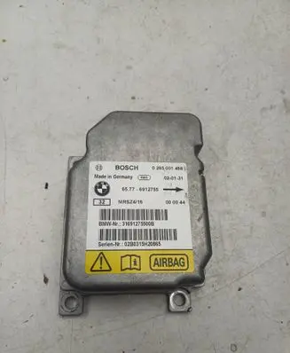 BMW 3 E46 Airbag control unit/module 6912755 0285001458 02B0315H20865