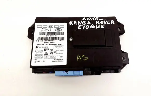 Land Rover Range Rover Evoque L538 Bluetooth control unit module DPLA70718NY