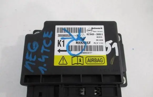 Renault Megane III Airbag control unit/module 285580053R SFW0H31A17