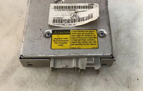 Opel Sintra ABS control unit/module 16198391 918391R072780286 918391R0