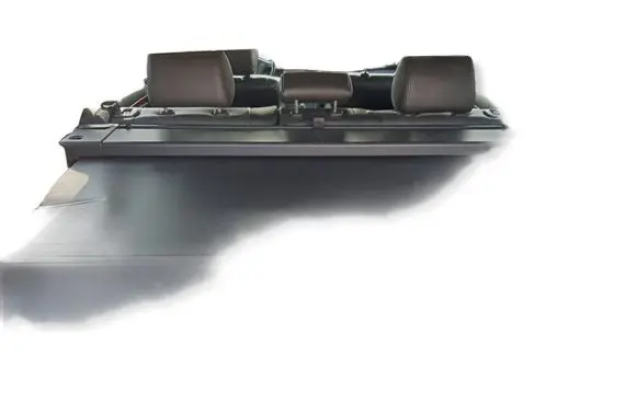 Toyota Avensis T250 Parcel shelf load cover 000