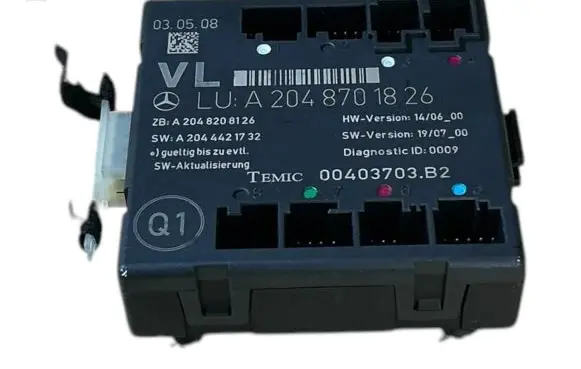 Mercedes-Benz C W204 Door control unit/module A2048701826 A2048208126