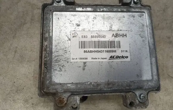 Opel Meriva B Engine control unit/module 55590540 12636386