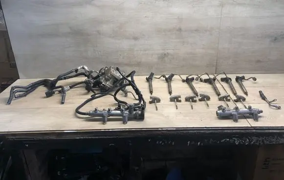 Audi A6 S6 C7 4G Fuel injection system set 059130755BF 0445010641 10120313