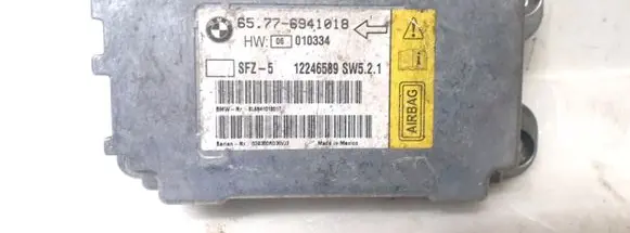 BMW 5 E60 E61 Airbag control unit/module 65.77-6941018