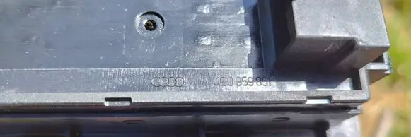 Audi A6 S6 C5 4B Electric window control switch 4B0959851