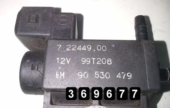 Opel Zafira A Turbo solenoid valve 722449006M90530479