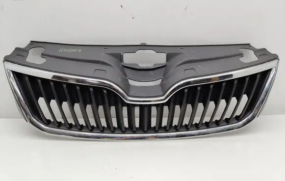 Skoda Rapid (NH) Front bumper upper radiator grill 5JA853668