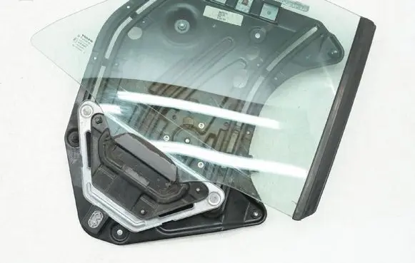 Volvo C70 Rear door window regulator with motor 8626973