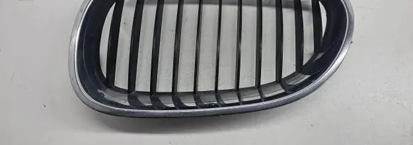 BMW 5 E60 E61 Front bumper upper radiator grill 7065701 10627110