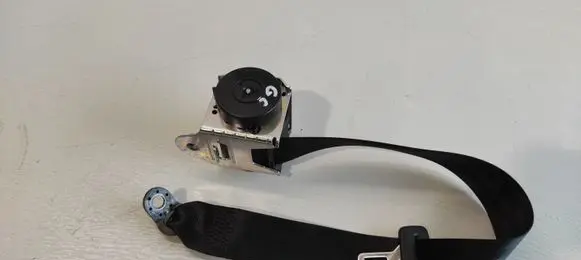 Volkswagen Phaeton Middle seatbelt (rear) 3D0857807