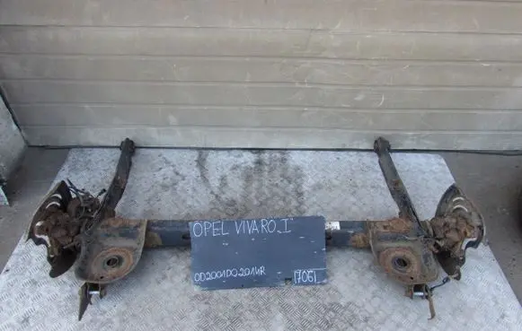 Renault Trafic II (X83) Rear axle beam with reductor 93863113