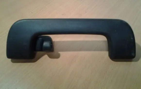 Rear interior roof grab handle