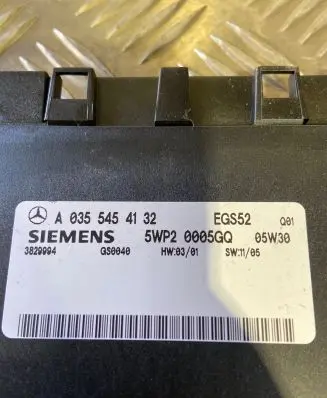 Mercedes-Benz E W211 Gearbox control unit/module A0355454132
