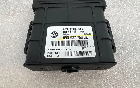Volkswagen Touareg I Gearbox control unit/module 09D927750JK H75S1411 PC1C013291