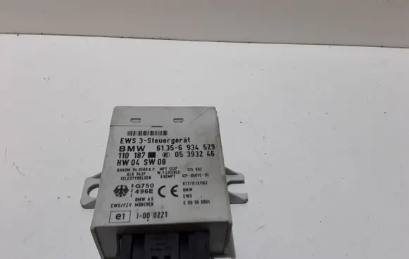 BMW X3 E83 Immobilizer control unit/module 934529 E00960801