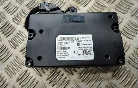 Ford Ecosport Bluetooth control unit module E1BT14D212NA