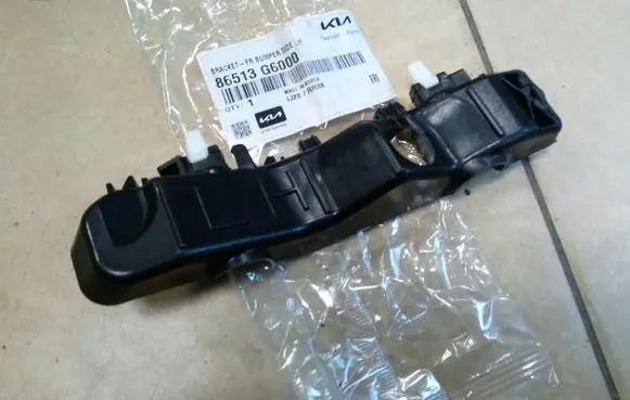 KIA Picanto Front bumper mounting bracket 86513-G6000