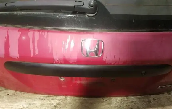 Honda Civic Trunk door license plate light bar 