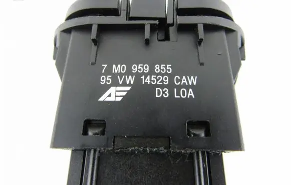 Volkswagen Sharan Electric window control switch 7M0959855