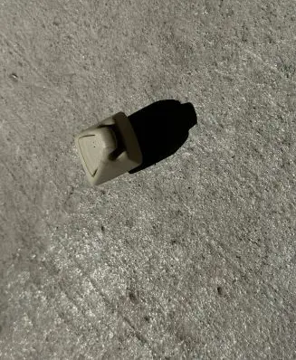 Sun visor clip/hook/bracket