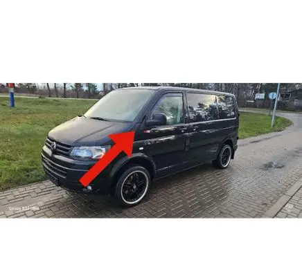 Volkswagen Transporter - Caravelle T5 Plastic wing mirror trim cover 7H0857537