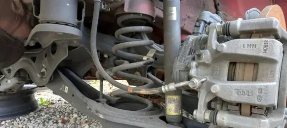 Hyundai Sonata DN8 Rear coil spring