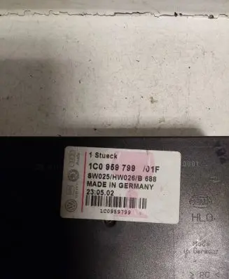 Volkswagen Golf IV Comfort/convenience module 1C095979901F