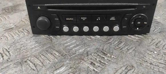 Citroen Berlingo Radio/CD/DVD/GPS head unit 98053736XT BS0114190087414 A2C86976702